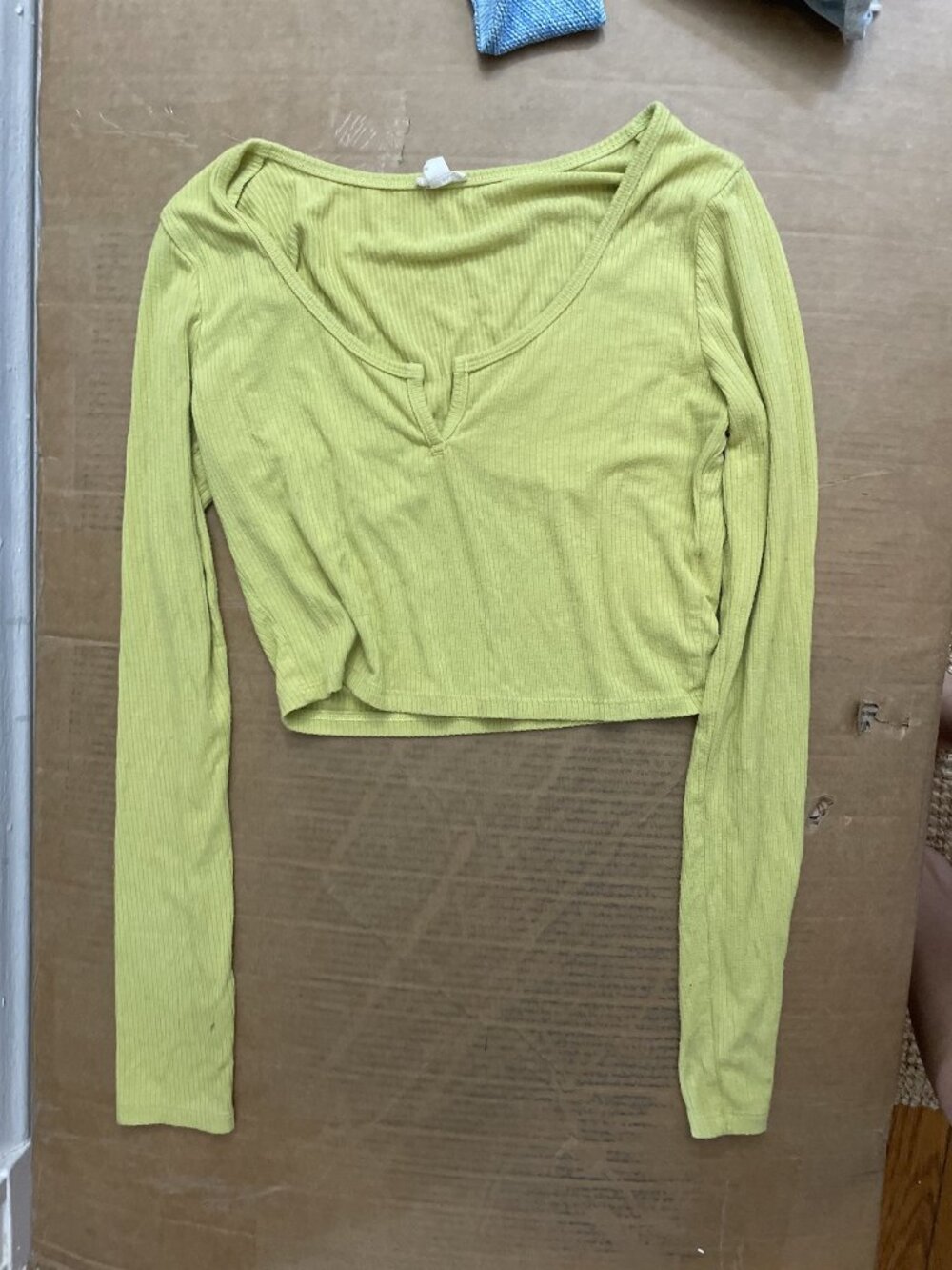Garage The Notch Kylie Tee Linden Green P/S Long Sleeve
